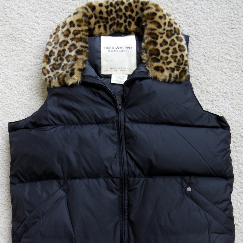 New w Tag Denim & Supply By Ralph Lauren Down Vest
